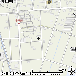静岡県浜松市中央区神田町805周辺の地図