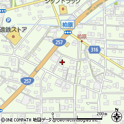静岡県浜松市中央区篠原町22049周辺の地図