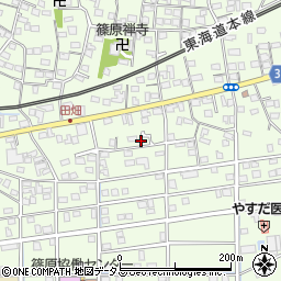 静岡県浜松市中央区篠原町20584周辺の地図