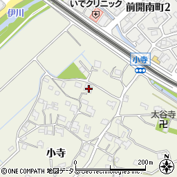 兵庫県神戸市西区伊川谷町小寺286周辺の地図