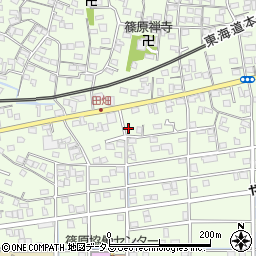 静岡県浜松市中央区篠原町11134周辺の地図