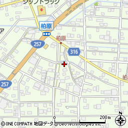 静岡県浜松市中央区篠原町22031周辺の地図