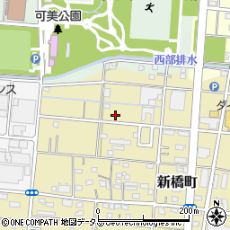 静岡県浜松市中央区新橋町433周辺の地図