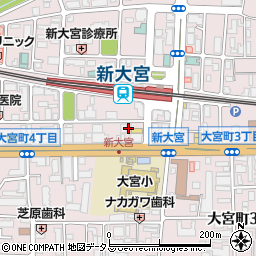 ビッグエコー新大宮駅前店周辺の地図