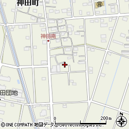 静岡県浜松市中央区神田町861周辺の地図