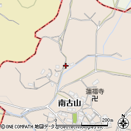 三重県名張市南古山210周辺の地図