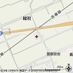 岡山県総社市総社1586-1周辺の地図