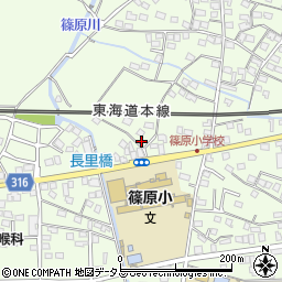 静岡県浜松市中央区篠原町9565周辺の地図