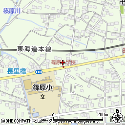 静岡県浜松市中央区篠原町9510周辺の地図