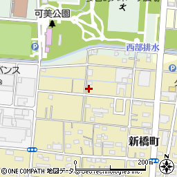 静岡県浜松市中央区新橋町435周辺の地図