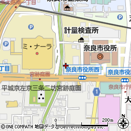 奈良県　測量設計業協会（公益社団法人）周辺の地図