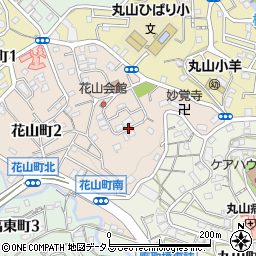 〒653-0876 兵庫県神戸市長田区花山町の地図