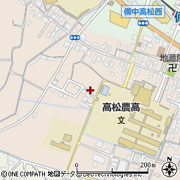 岡山県岡山市北区高松原古才171周辺の地図