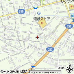 静岡県浜松市中央区篠原町21457周辺の地図