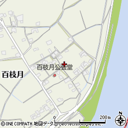 岡山県岡山市東区百枝月128周辺の地図