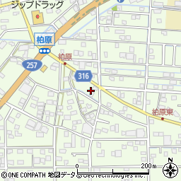 静岡県浜松市中央区篠原町22002周辺の地図