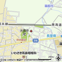 静岡県浜松市中央区篠原町10070周辺の地図