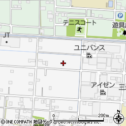 静岡県浜松市中央区小沢渡町102周辺の地図