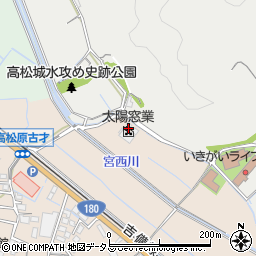 岡山県岡山市北区高松原古才541周辺の地図