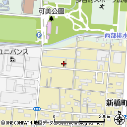 静岡県浜松市中央区新橋町437周辺の地図