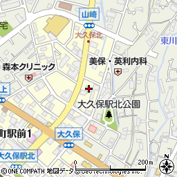 兵庫信用金庫大久保支店周辺の地図
