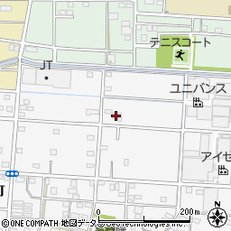 静岡県浜松市中央区小沢渡町111周辺の地図