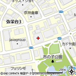 株式会社山星屋　神戸支店周辺の地図