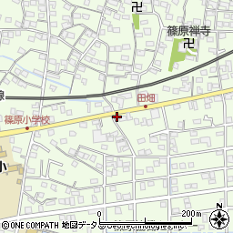 静岡県浜松市中央区篠原町11124周辺の地図
