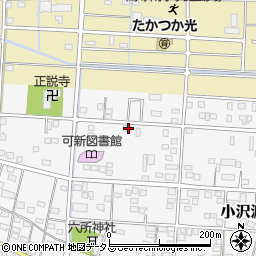 静岡県浜松市中央区小沢渡町1173周辺の地図