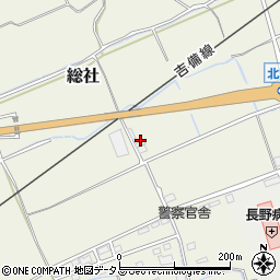 岡山県総社市総社1802周辺の地図