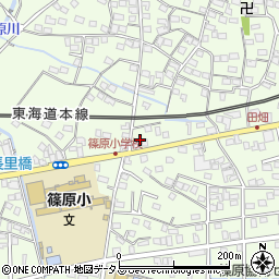 静岡県浜松市中央区篠原町9506周辺の地図