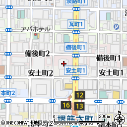 りそな銀行大阪営業部 ＡＴＭ周辺の地図