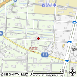 静岡県浜松市中央区篠原町21903周辺の地図