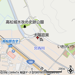 岡山県岡山市北区高松原古才540周辺の地図