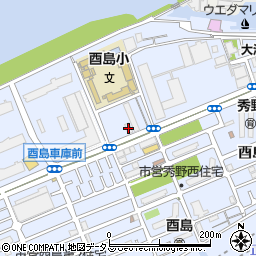 ファミリーマート酉島二丁目店周辺の地図