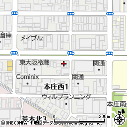 東大阪特殊印刷周辺の地図