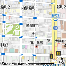 アンビシャス（税理士法人）　大阪事務所周辺の地図