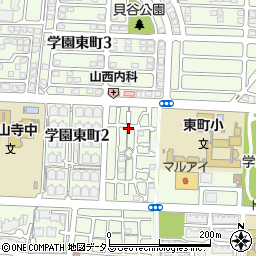 兵庫県神戸市西区学園東町周辺の地図