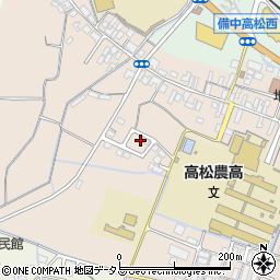 岡山県岡山市北区高松原古才805周辺の地図