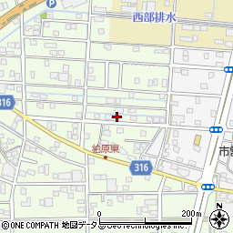 静岡県浜松市中央区篠原町21904周辺の地図