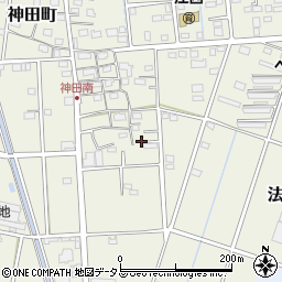 静岡県浜松市中央区神田町803周辺の地図