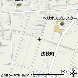 静岡県浜松市中央区法枝町148周辺の地図