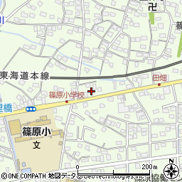 静岡県浜松市中央区篠原町9505周辺の地図