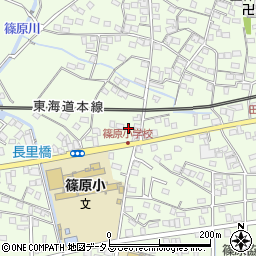 静岡県浜松市中央区篠原町9513周辺の地図