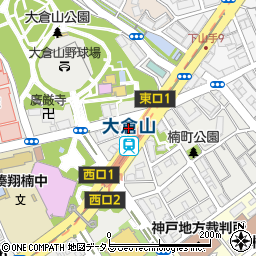 ＥＮＥＯＳ大倉山ＳＳ周辺の地図