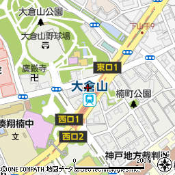 ＥＮＥＯＳ大倉山ＳＳ周辺の地図