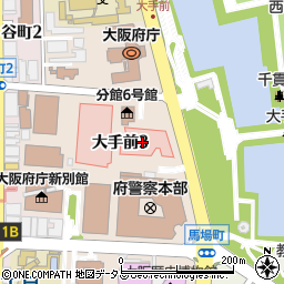 大阪重粒子線センター周辺の地図