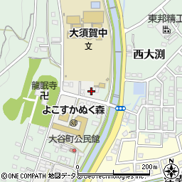 静岡県掛川市横須賀999周辺の地図
