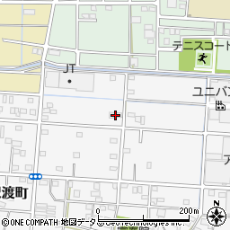 静岡県浜松市中央区小沢渡町116周辺の地図