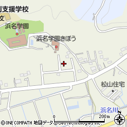 静岡県湖西市新居町浜名4460周辺の地図